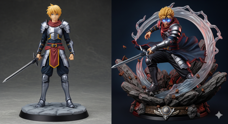 Guía Definitiva 2026: Figuras de Anime de Resina vs PVC ¿Cuál vale tu dinero?